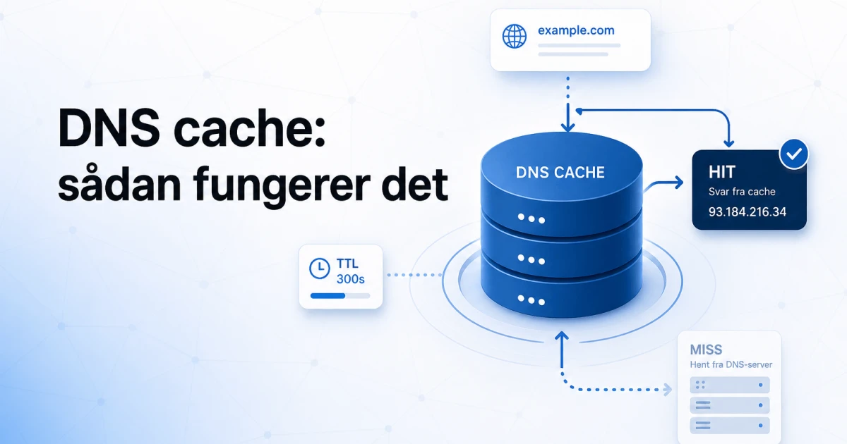 Hvordan DNS cache fungerer og hvorfor det er vigtigt